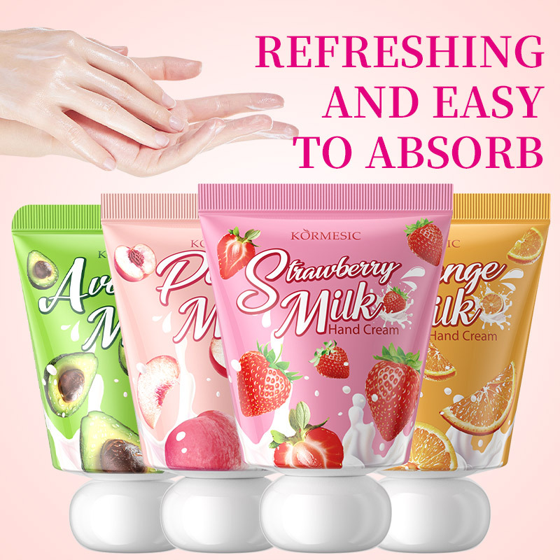 KORMESIC Fruit Milk Hand Cream 30g Hand Cream Hydrating And Moisturizing_voghion.com