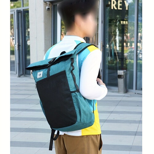 Sports Outdoor Casual Lightweight Backpack Multifunctional Foldable Storage Bag College Style School Bag Travel Backpack Trendy