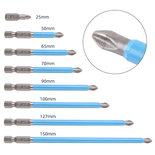 Strong magnetic high hardness anti-slip bit set screwdriver bit cross electric batch hand electric drill plum blossom electric screwdriver