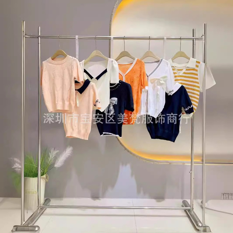 Ice Linen Top 25 Summer Light Luxury Romantic Chanel Style Fashion Candy Color Age-Reducing Knitwear Brand Discount Wholesale