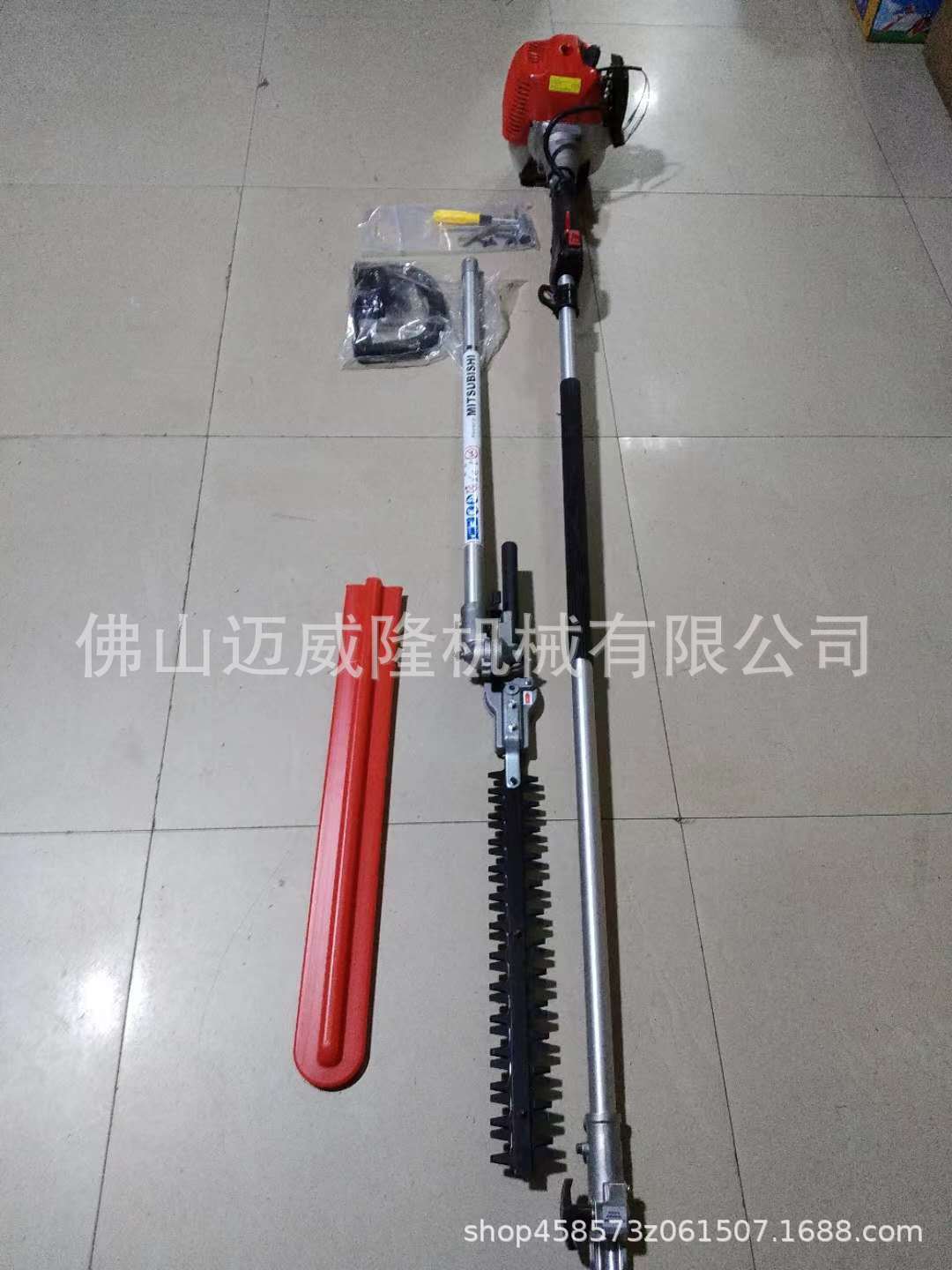 三菱TU26高枝绿篱机3米高空锯园林修剪机高枝绿篱机修枝机修型机