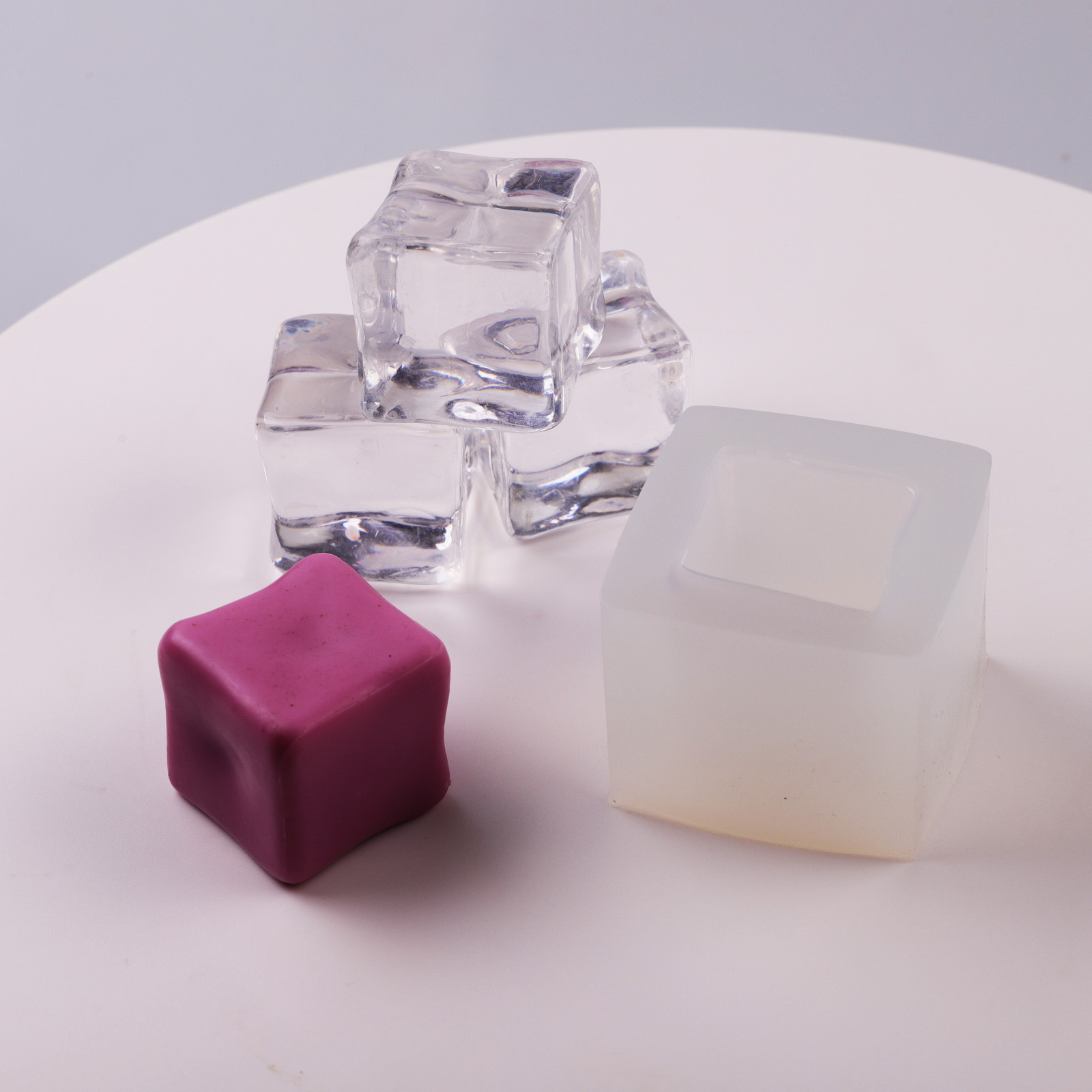 24 новые мороженое мороженое желе силиконовые формы DIY ароматерапевтические свечи кубики льда формы