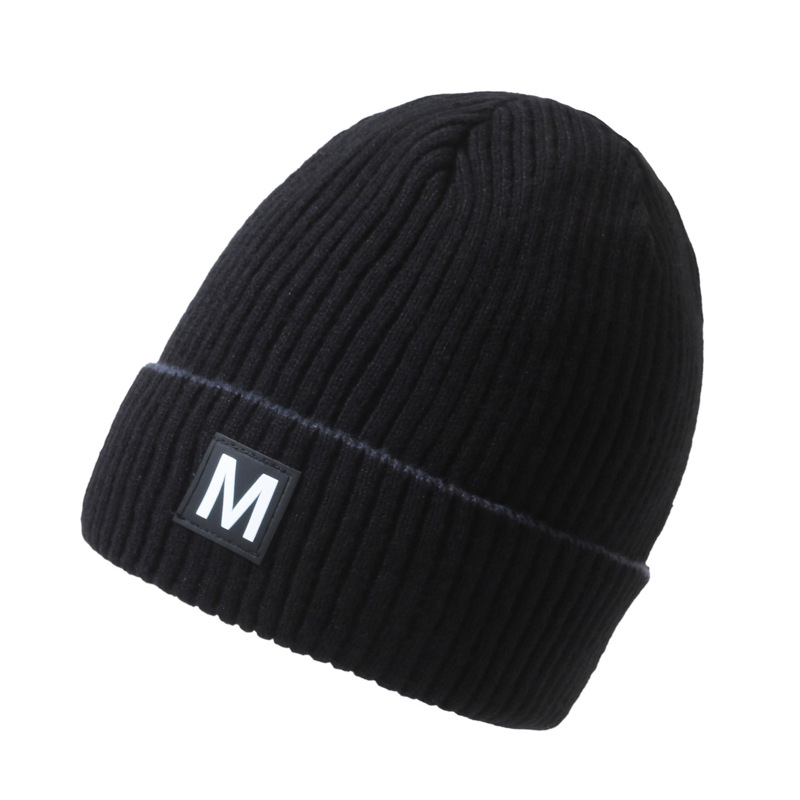 Gebreide beanie muts voor dames en heren winter wollen muts_voghion.com