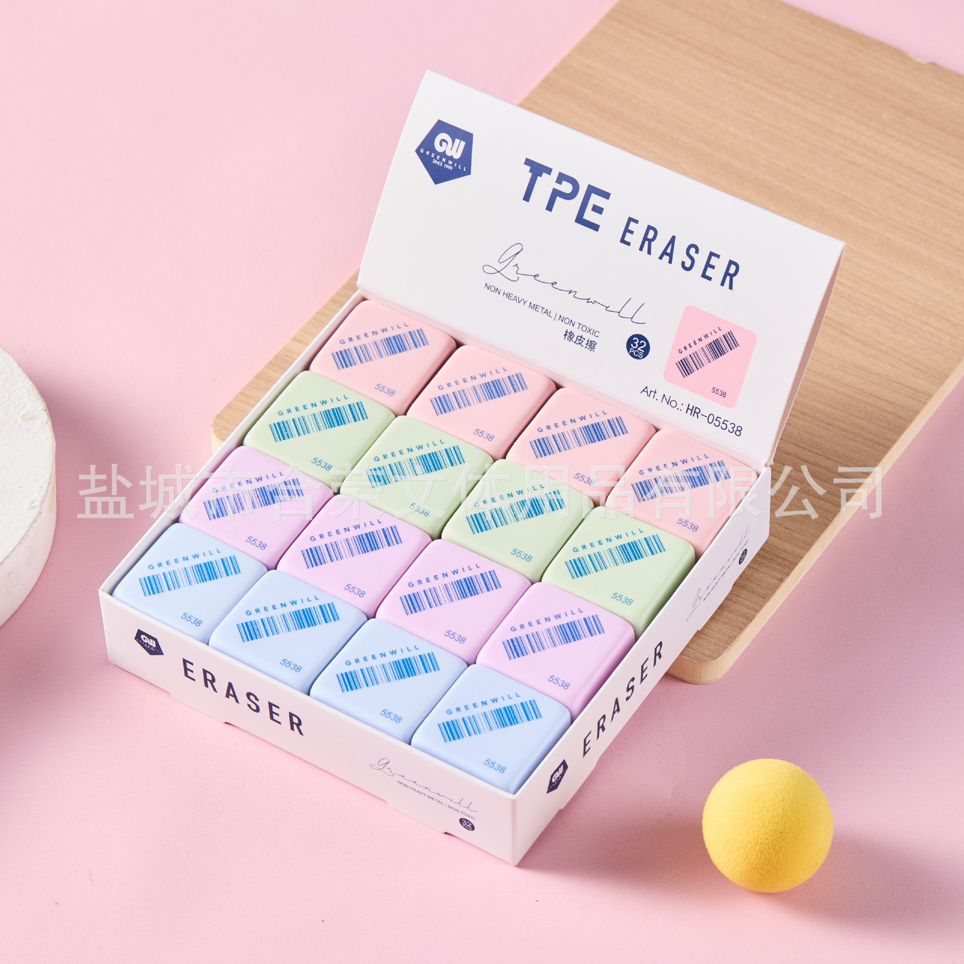 TPE borracha de borracha para estudiantes de arte boceto especial papelería color macarón limpieza sin marcas