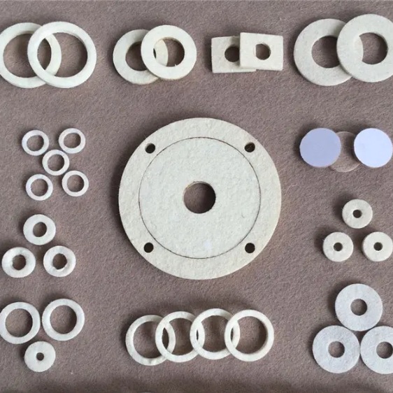 厂家供应毛毡垫片吸油羊毛垫圈工业密封异型圆形异形吸油羊毛垫