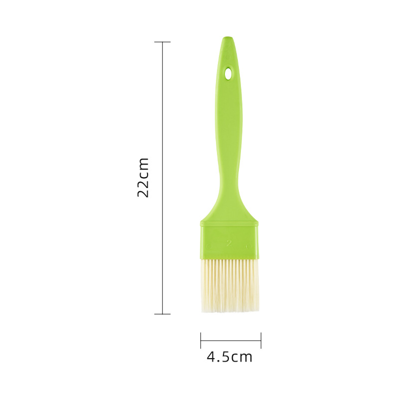Wool brush; plastic handle 2inch
