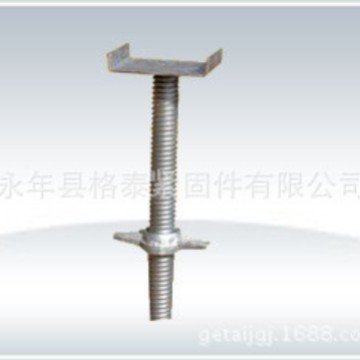 厂家供应建筑配件顶托，建筑顶托，U型顶托 可调空心实心顶托底托