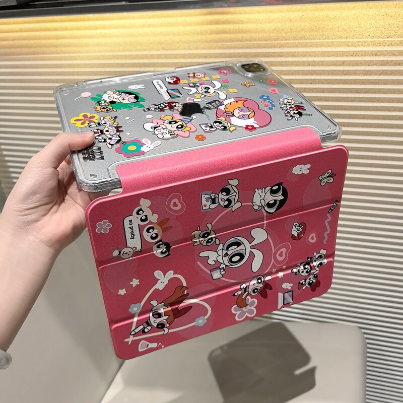 iPad case for iPad11/air7 generation 2025 new 11-inch with pen slot 10 generation 9 magnetic hard case