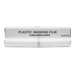 Large Roll of Car Spray Paint Masking Film, Full Vehicle Masking, Protective Film for Car Spraying, Disposable Masking Film That Won'T Cause Paint Peeling