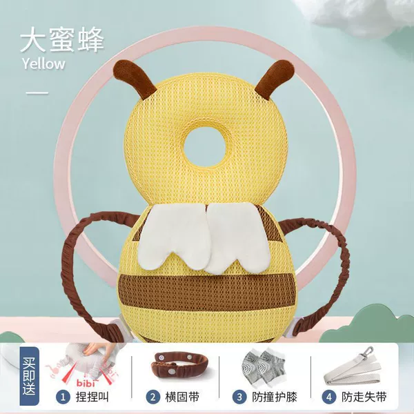 (3D breathable) -L Happy Bee_ 【Send horizontal belt+pinching+knee pad+anti-walking band】