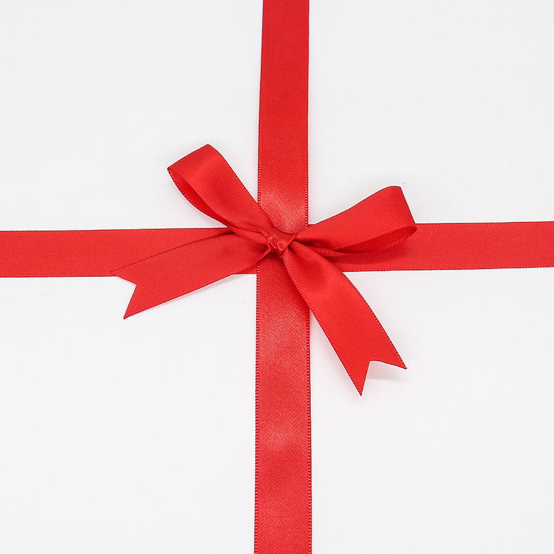 Fabricante al por mayor cinta personalizada arco poliéster decoración flor hecha a mano regalo embalaje decoración cinta cinta