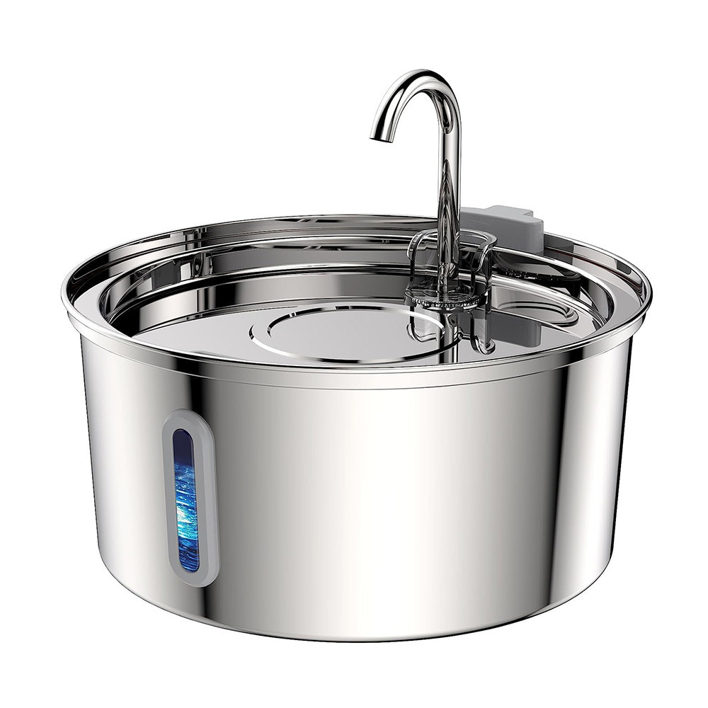 3.2L pet water beverage de acero inoxidable filtro de circulación automática cat water beverage cat water beverage