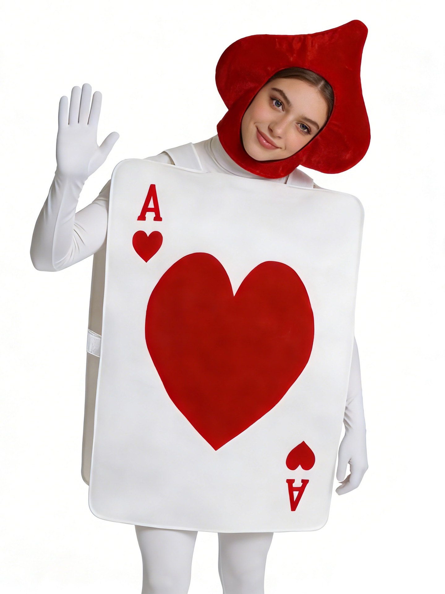 Cartas de juego de Halloween, disfraces familiares de cosplay, disfraz con temática de póker, juegos de rol divertidos para fiestas
