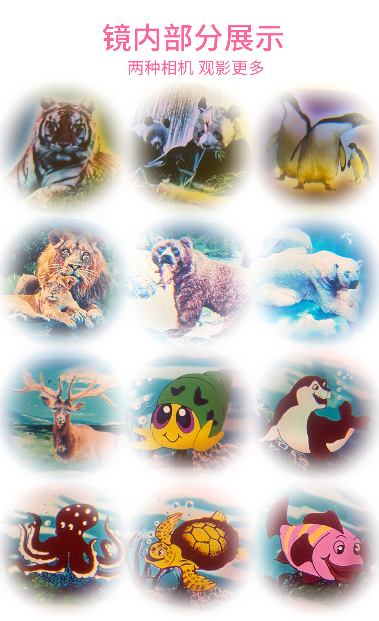 80s Classic Nostalgic Simulation Projection Camera Toy for Kids Boys and Girls - Children's Viewing and Photography Toy