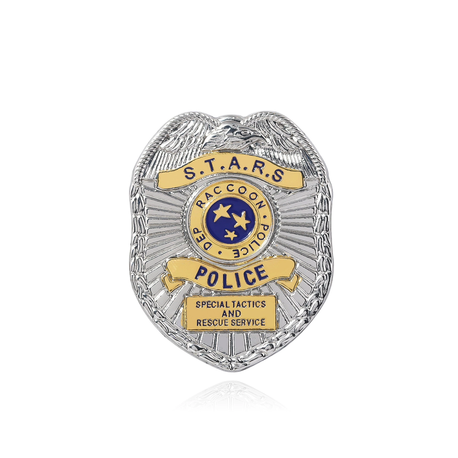Resident Evil Raccoon City Detective Medal Brooch Police Station Brooch Games New Amazon Model