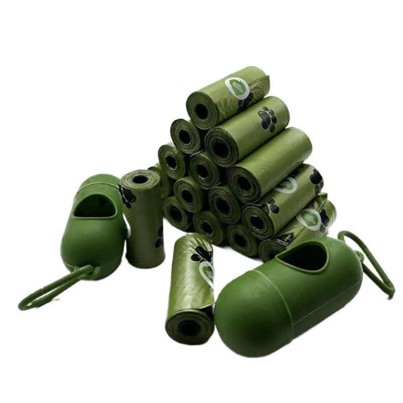 Биоразлагаемый ПЭТ мешок для мусора табурет мешок утолщенный Hat мешок Cat Shit портативный одноразовый мешок