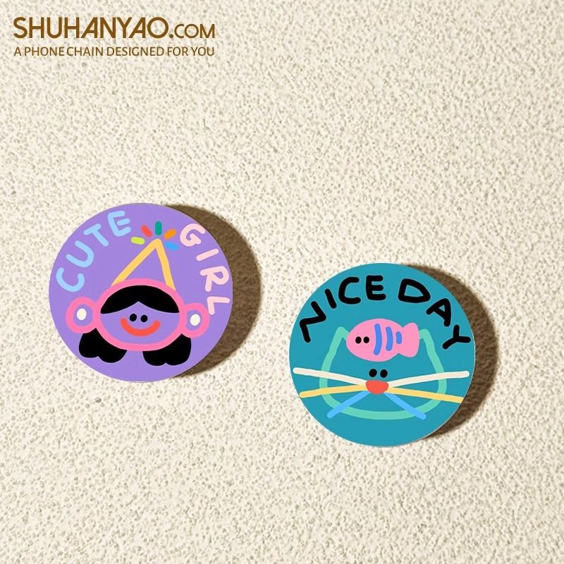 Elefante de dibujos animados circular creativo para el soporte de airbag de teléfono móvil pegado rotativo 360 retráctil perezoso persiguiendo el drama de escritorio