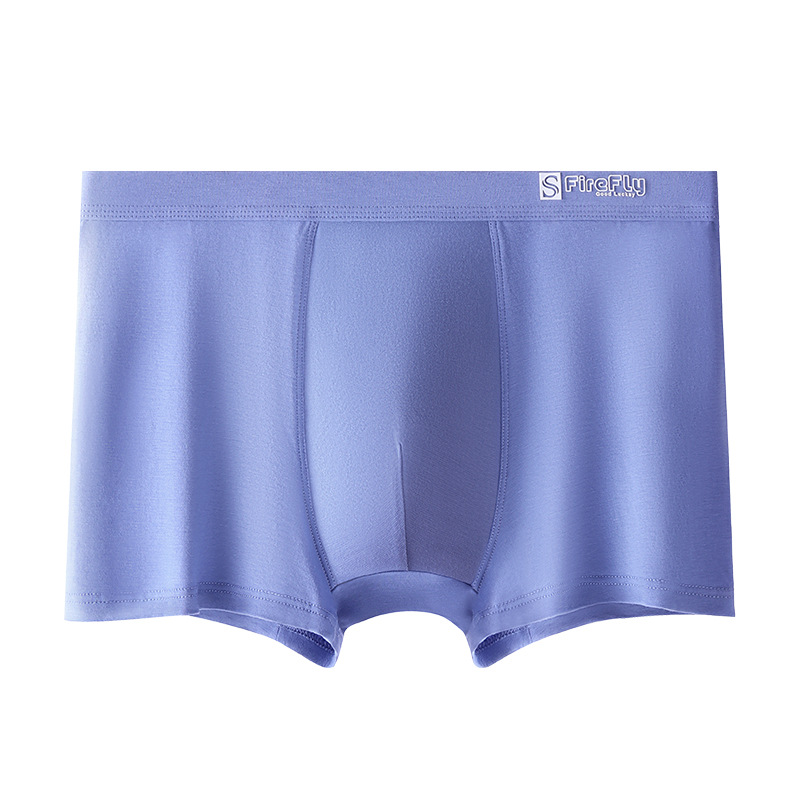 Pantalones interiores de hombre, verano, nuevas pantalones antibacterianas, entrepierna, cintura media, secado rápido, cuatro esquinas, pantalones interiores transpirables para hombres.