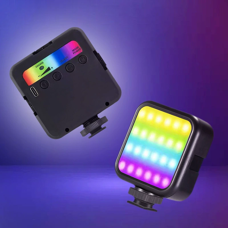 Мобильный телефон Live Photography Мини светодиодная атмосфера заполняет свет наружной съемки портативный полноцветный RGB карманный свет