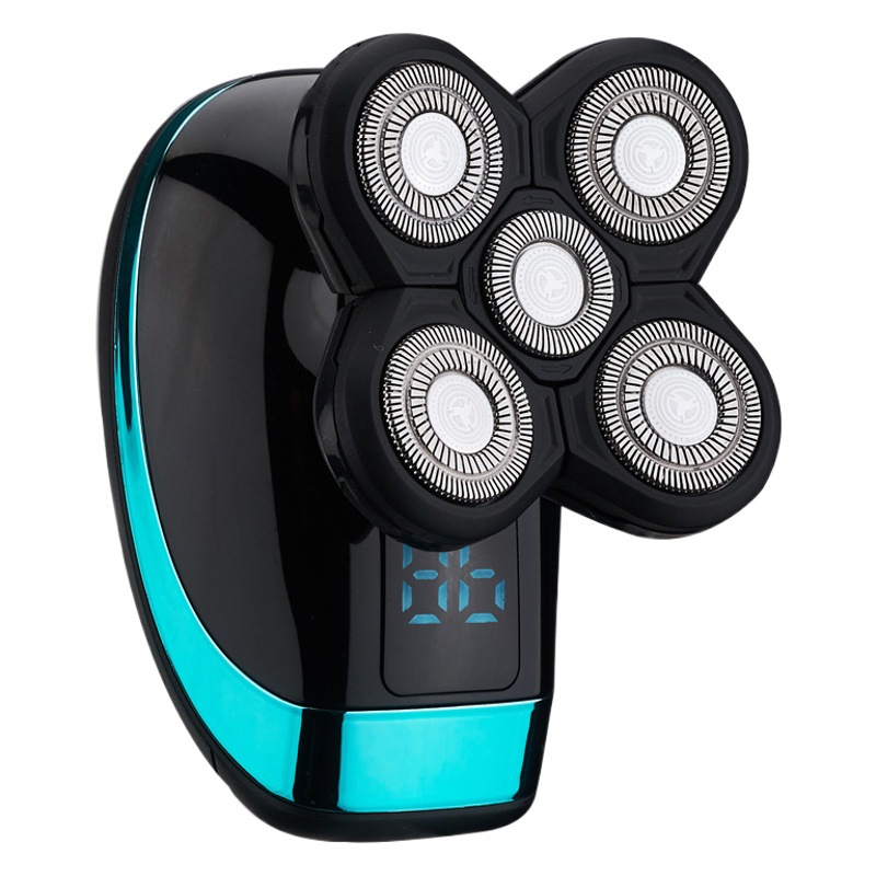 Multifuncional pantalla digital inteligente afeitadora pelo Calvo Clipper maquinilla de afeitar eléctrica los hombres barba cuchillo al por mayor
