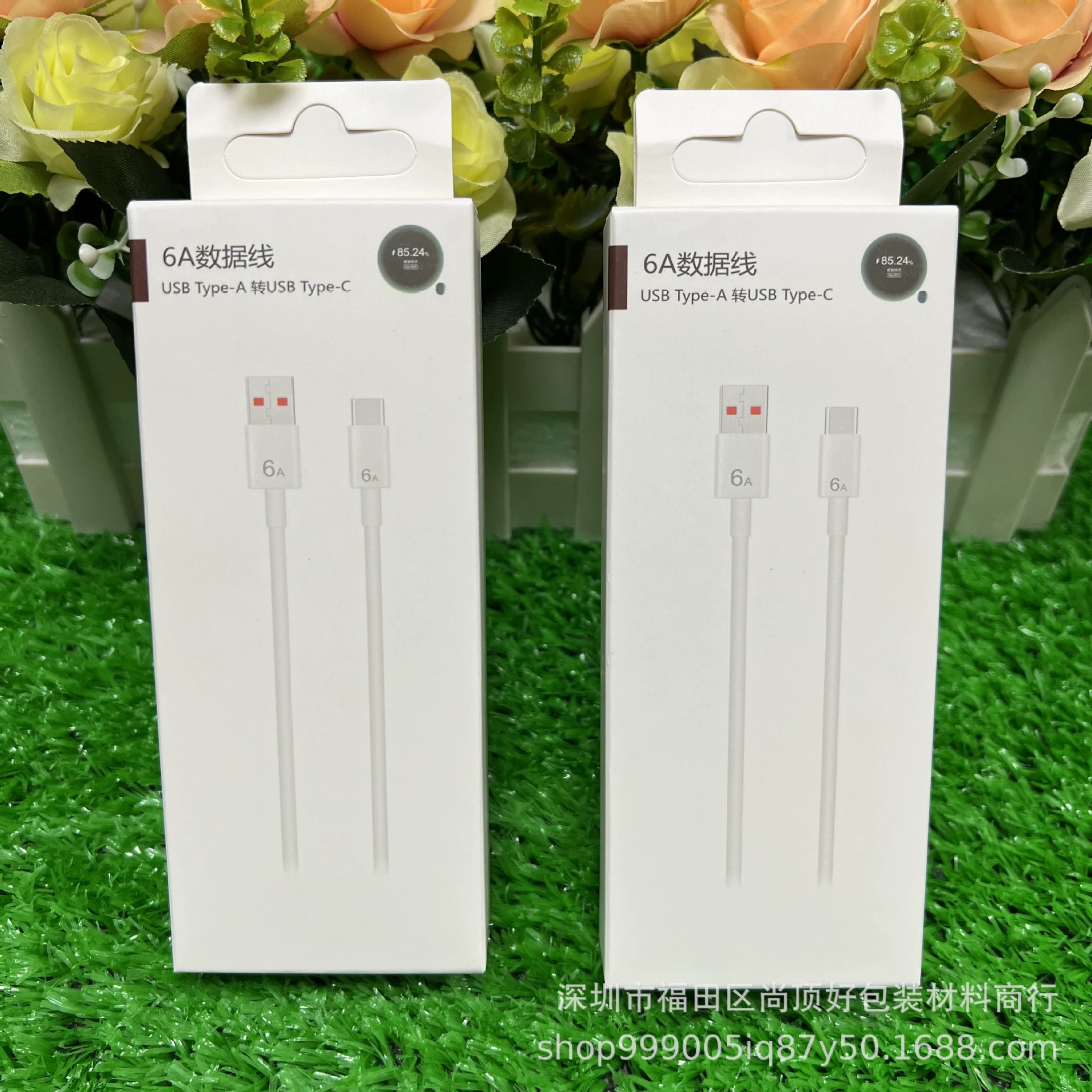 Новая упаковка для кабеля 6A подходит для быстрой зарядки USB-C 6A нейтральных цифровых устройств.