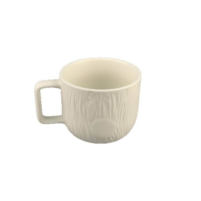 Otoño ardilla madera creativa taza de marca de dibujos animados taza de café de cerámica taza de escritorio LOGO fijo para el hogar de alto nivel