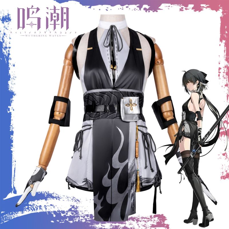 鸣潮cos服秧秧炽霞白芷鸣潮漂泊者女主角二次元cosplay动漫服装|undefined