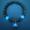 Turquoise jewelry, elastic beaded bracelet for yoga, European style