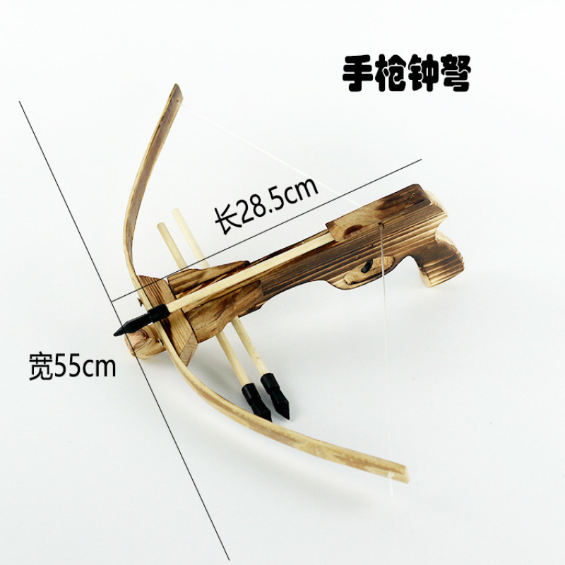 木制新款弓箭弩箭十字弩软胶头玩具工艺品摆件装饰品工厂批发|undefined