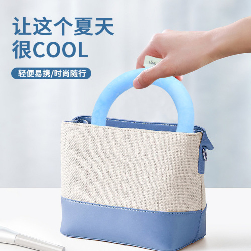 Summer Cooling Collar, Essential for Staying Cool in Office, Outdoor Activities, and Sports, Physical Cooling, Heat-Resistant, Ice-like Collar