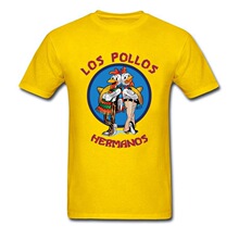 Los Pollos Hermanos T-Shirts Breaking Bad TV Series Print St