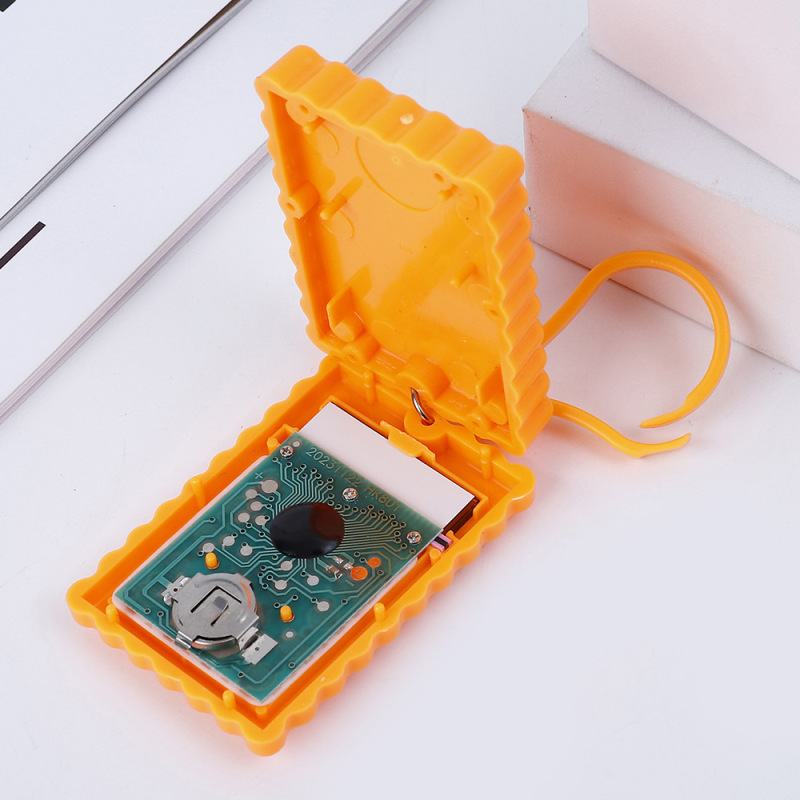 ポータブル学生用ミニ電卓、試験用、高品質、子供向け、かわいいキーホルダー、ビスケット迷路計算機|undefined
