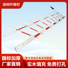 停车场道闸杆八角杆小区门禁起落杆铝合金门卫拦车栏杆直杆栅栏杆