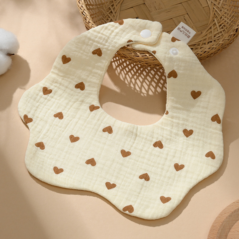 Gauze cotton bib