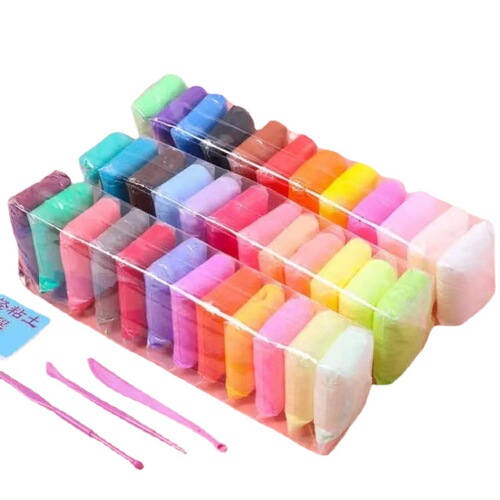 Space mud ultra-light clay plasticine toys 36 colors 12 colors children's handmade DIY toy clay