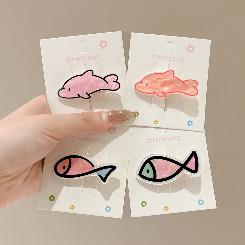 2025 verano pasador de cabello de dopamina colorido lindo frente dulce brocas de cabello rotas no lastimas brocas de cabello adornamientos para el cabello