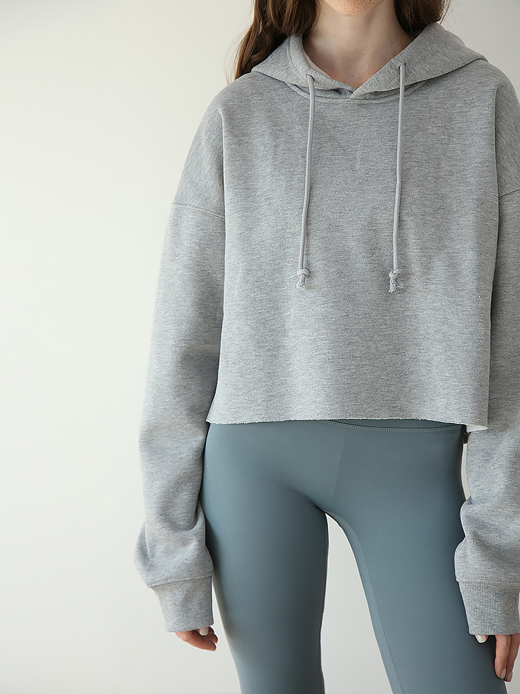 【Liquidación】Sudadera Deportiva para Mujer, Estilo Europeo y Americano, con Capucha y Forro Polar para Otoño/Invierno, Venta en Amazon Internacional image 6