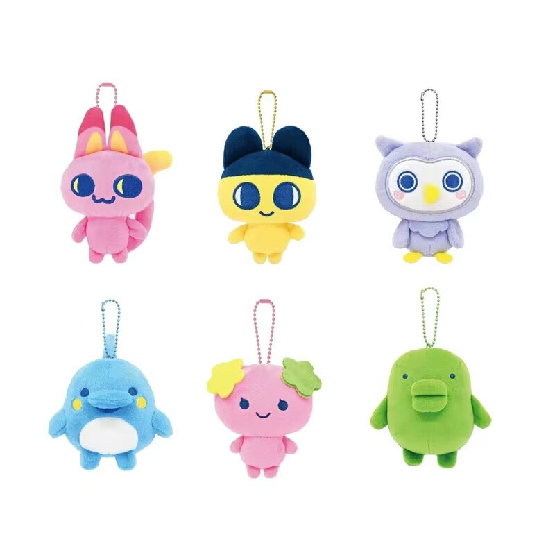 Japanese-Style New Tamagotchi Electronic Pet Plush Toy Girl's Heart Bag Pendant Gift Japanese-Style New Tamagotchi Electronic Pet Plush Toy Girl's Heart Bag Pendant Gift