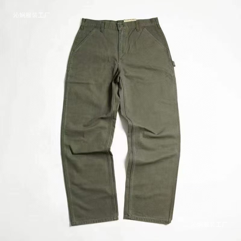 Carhartt B11 mainline heavy-duty multi-pocket work pants, double-knee lumberjack pants, mid-rise cotton Carhartt B11 mainline heavy-duty multi-pocket work pants, double-knee lumberjack pants, mid-rise cotton