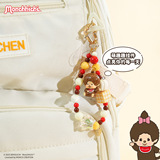 Оригинальный милый браслет из бисера, мобильный телефон, брелок для школьников, школьный рюкзак, ключница