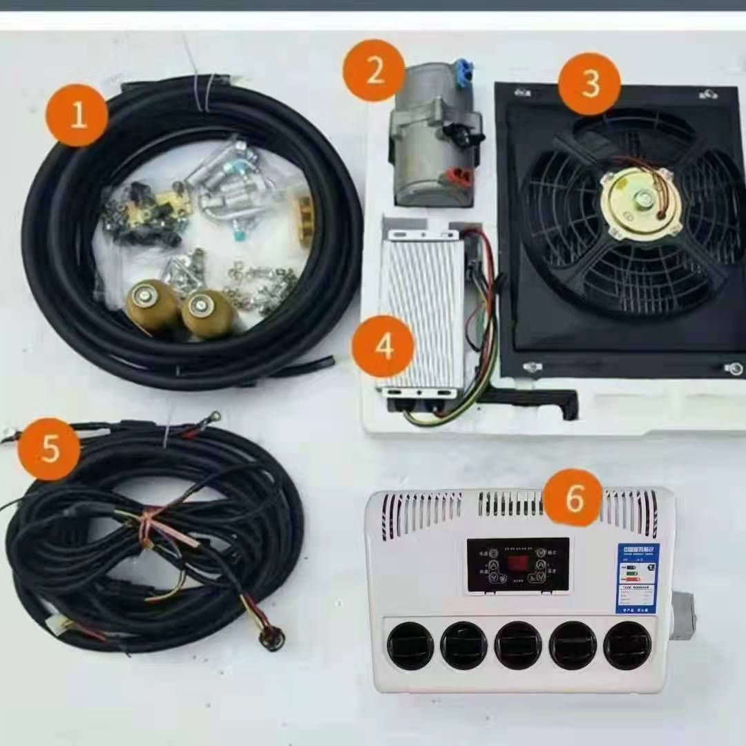 Liyante – Automotive air conditioning Conversion 12V - 24v-silent-hidden-split-model