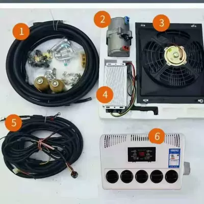 Automotive air conditioning Vehicle Electric Dc Variable Frequency - 24v-silent-hidden-split-model