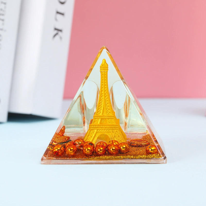 Pyramid, table pens holder for friend, Birthday gift
