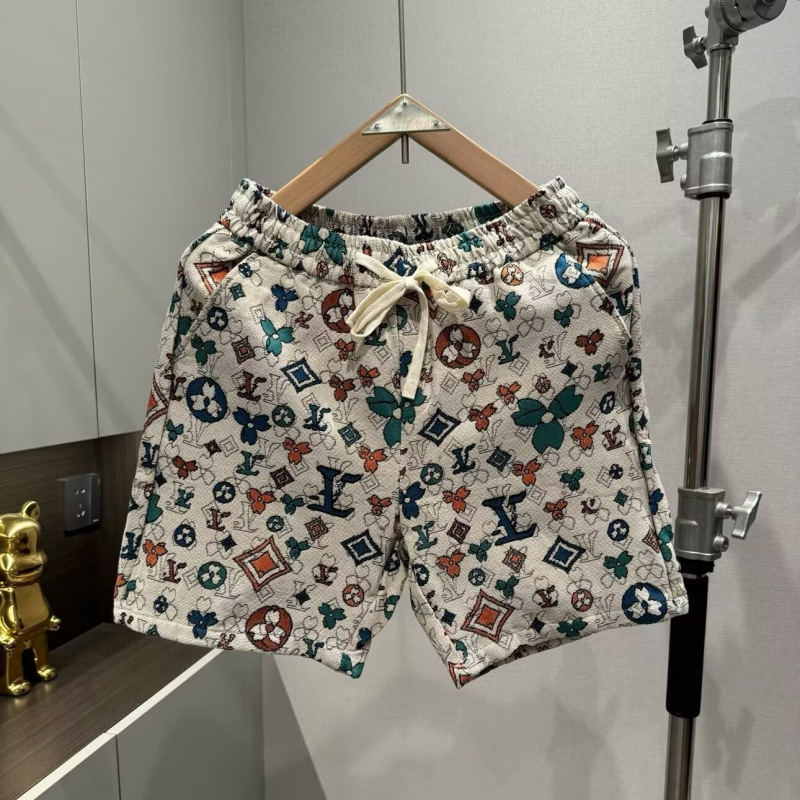 Colorful Printed Embroidered Butterfly Summer New Men's Shorts Floral Loose Straight Sports Pants Outdoor Mid-Length Pants Colorful Printed Embroidered Butterfly Summer New Men's Shorts Floral Loose Straight Sports Pants Outdoor Mid-Length Pants