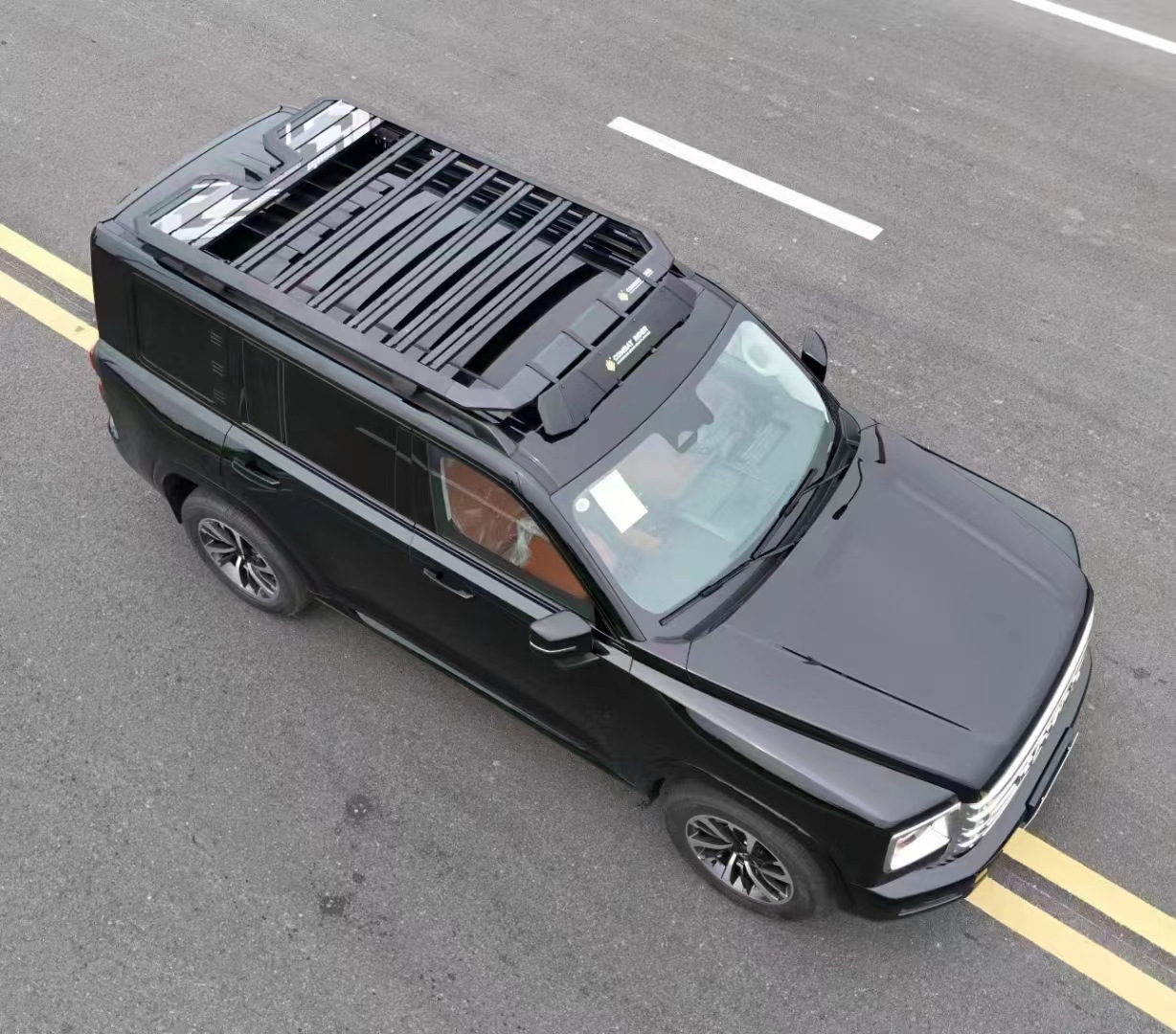 Harvard H9 roof rack ladder schoolbag side account off-road modified roof platform outdoor storage rack travel rack
