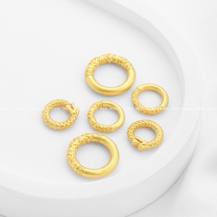 18K����ɫ��Ȧ���Ǭ��Ȧ�A�hdiy����������K�����B��Ȧ���