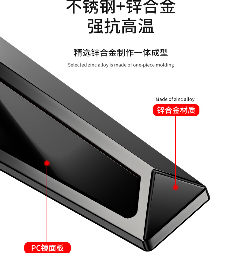 Universal metal 3D blade-style car emblem sticker, personalized car door, body, and fender modification decorative accessories