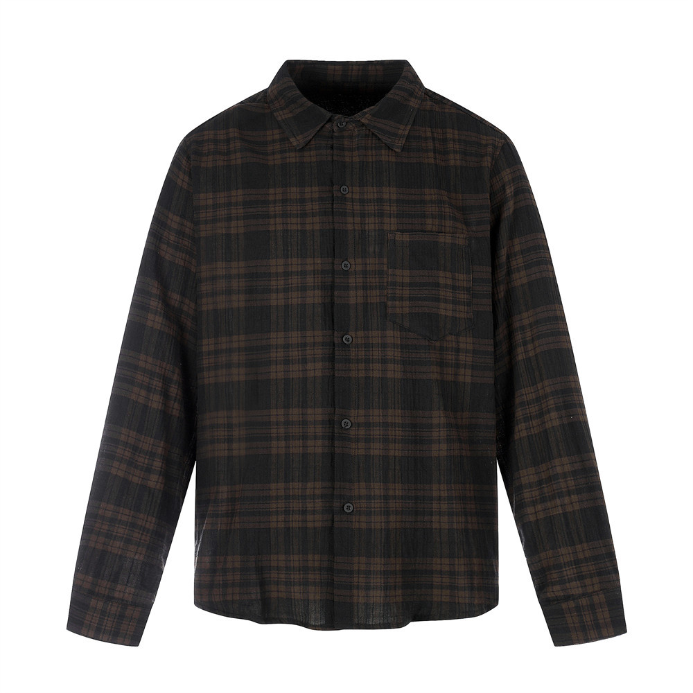 Retro men's autumn demi-season Japanese universal shirt