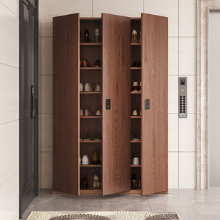 Wholesale High-end Lockable Shoe Cabinet Home Door Outside Corridor Corridor Elevator Password Cabinet Lockable Storage High Cabinet Anti-theft