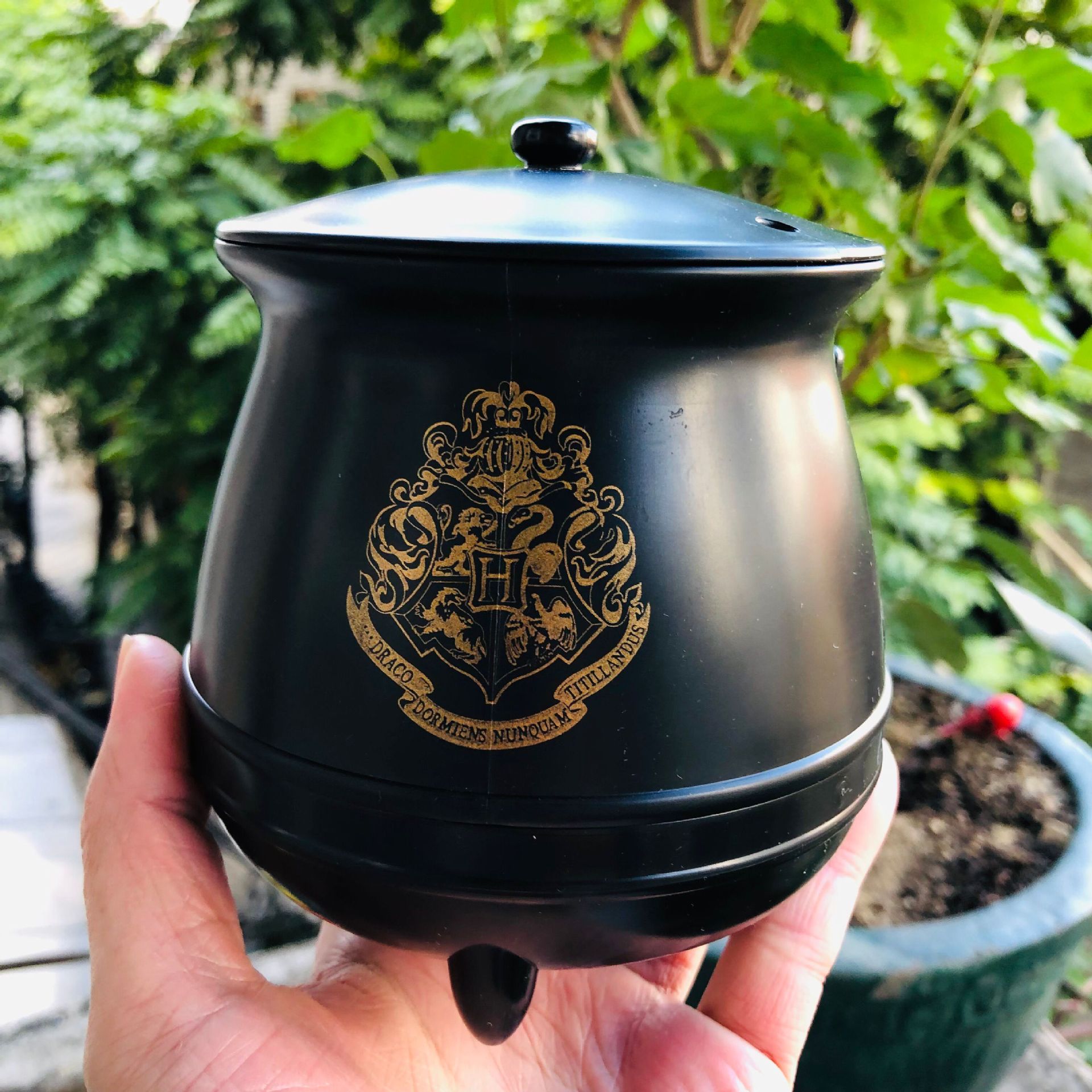 Cuatro jardín emblema taza de mezcla de café recargable taza de mezcla automática taza de proteína en polvo